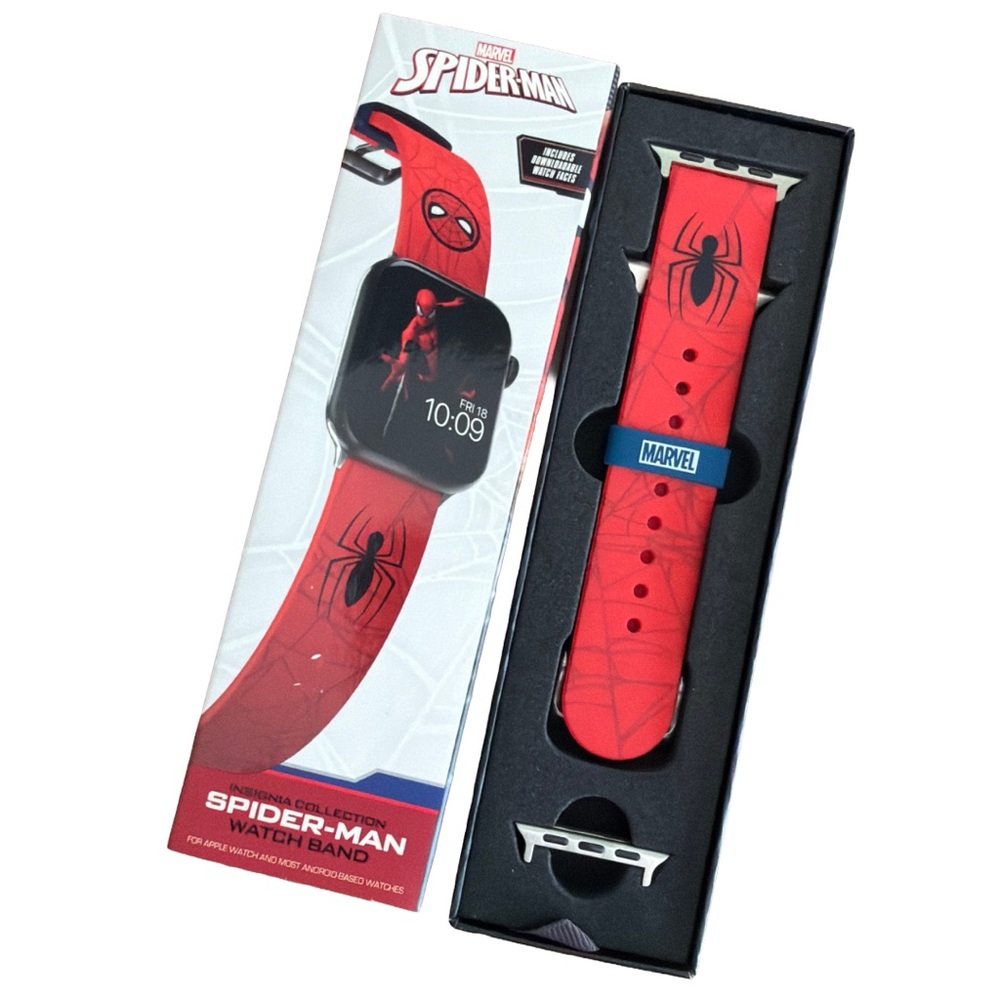 Marvel Spider-Man Apple Watch and Android Band Multiple Size Options